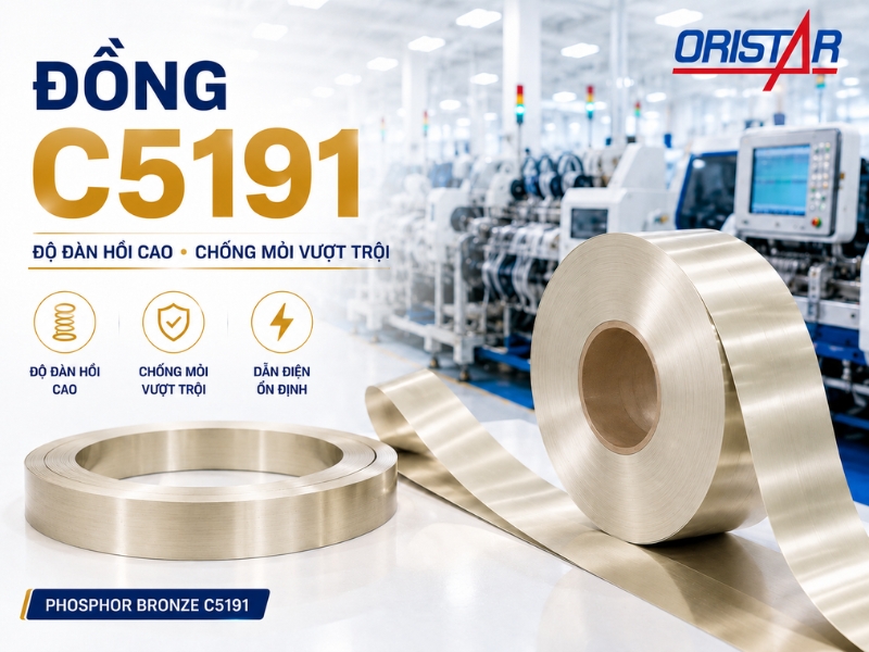 Đồng C5191 là gì? Đặc tính, quy cách và ứng dụng