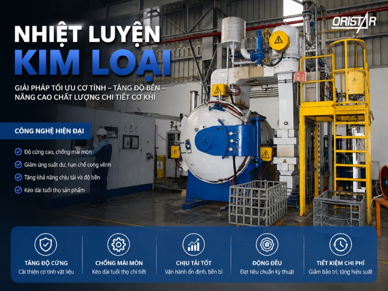 Nhiệt Luyện Kim Loại Là Gì? Quy Trình, Phương Pháp Và Ứng Dụng Trong Cơ Khí