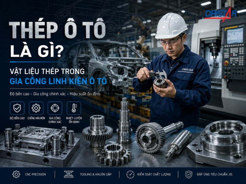Thép Ô Tô Là Gì? Vật Liệu Thép Trong Gia Công Linh Kiện Ô Tô
