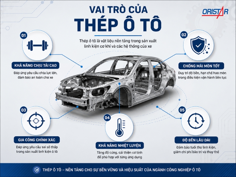 vai-tro-thep-o-to