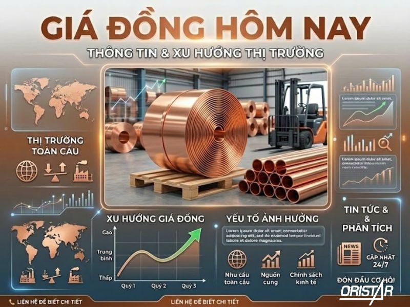 Giá đồng hôm nay bao nhiêu? Bảng giá đồng tấm, cuộn, thanh (Cập nhật mới nhất 2026)