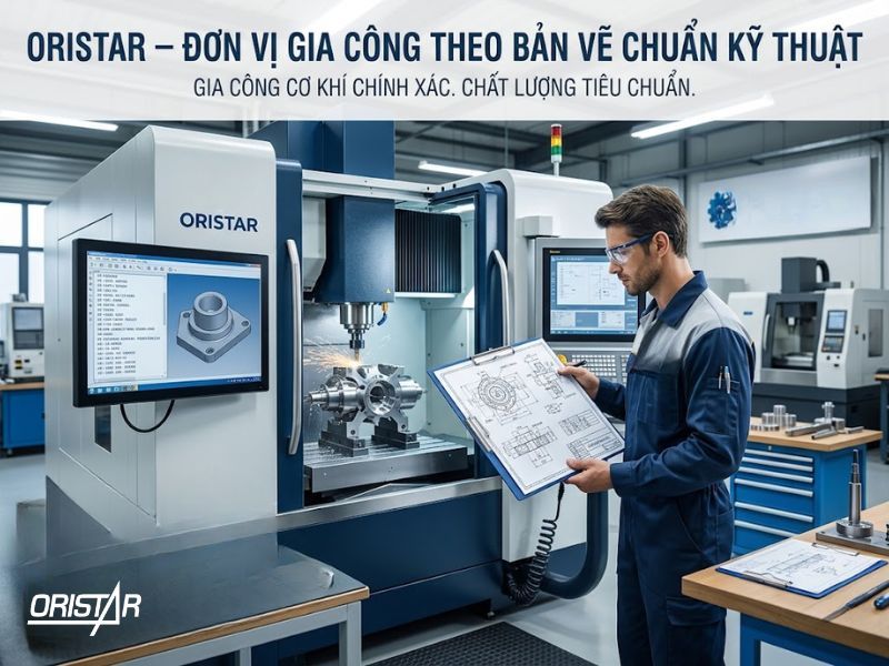 Gia công thép theo bản vẽ: Báo giá chuẩn, dung sai & xưởng uy tín 2026