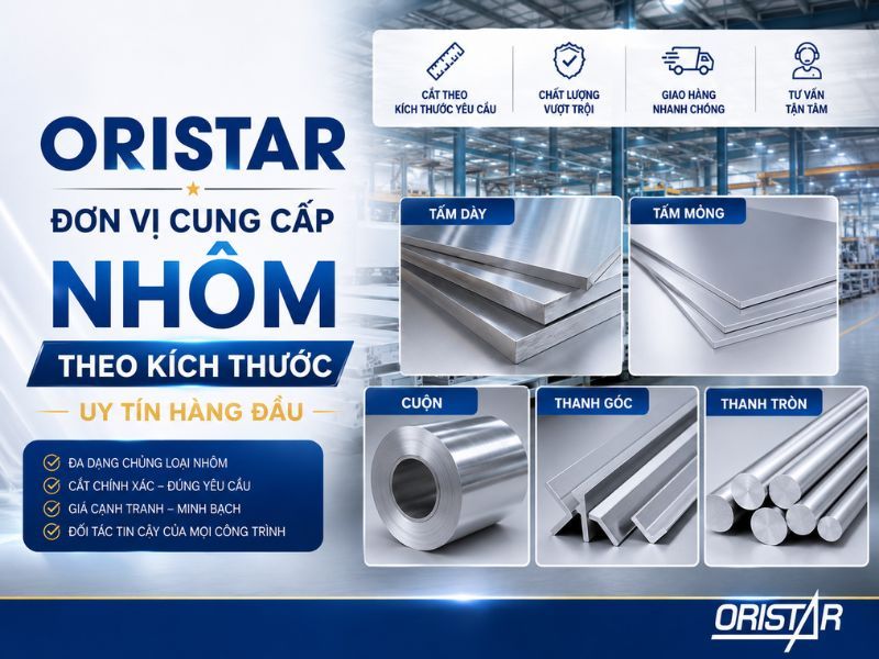 Nhôm Theo Kích Thước – Cắt Nhôm Theo Yêu Cầu, Đúng Quy Cách, Có Bán Lẻ