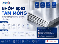 Nhôm 5052 Tấm Mỏng | Cắt Theo Kích Thước, Xẻ Cuộn Và Gia Công Theo Yêu Cầu