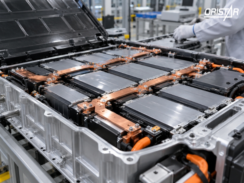Busbar trong battery pack xe điện