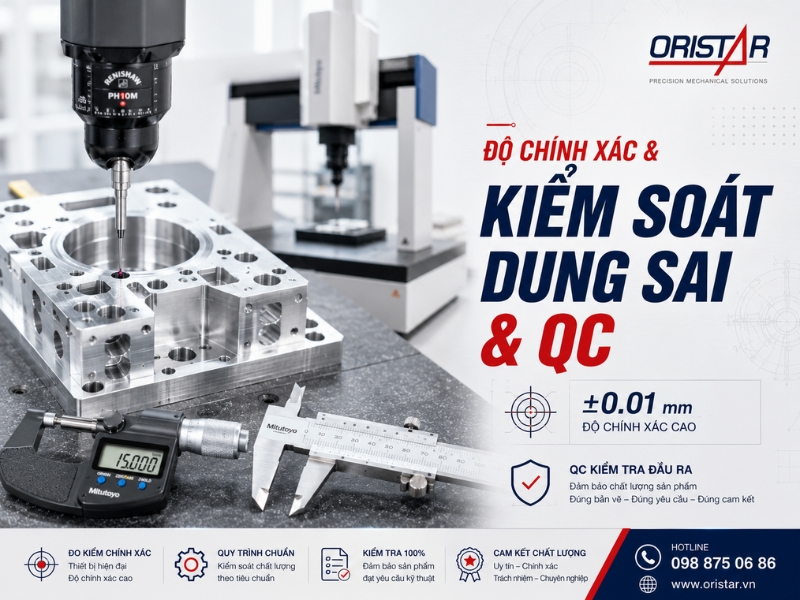 Độ Ch&iacute;nh X&aacute;c Trong Gia C&ocirc;ng Cơ Kh&iacute; Ch&iacute;nh X&aacute;c