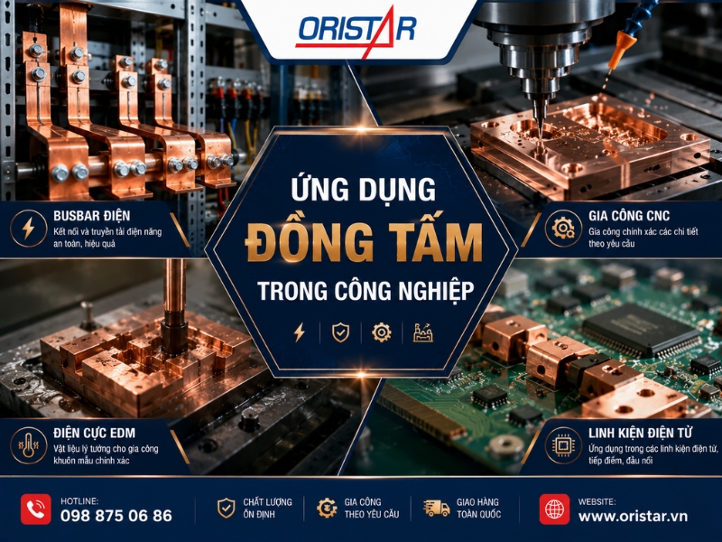 Ứng Dụng Đồng Tấm Trong C&ocirc;ng Nghiệp