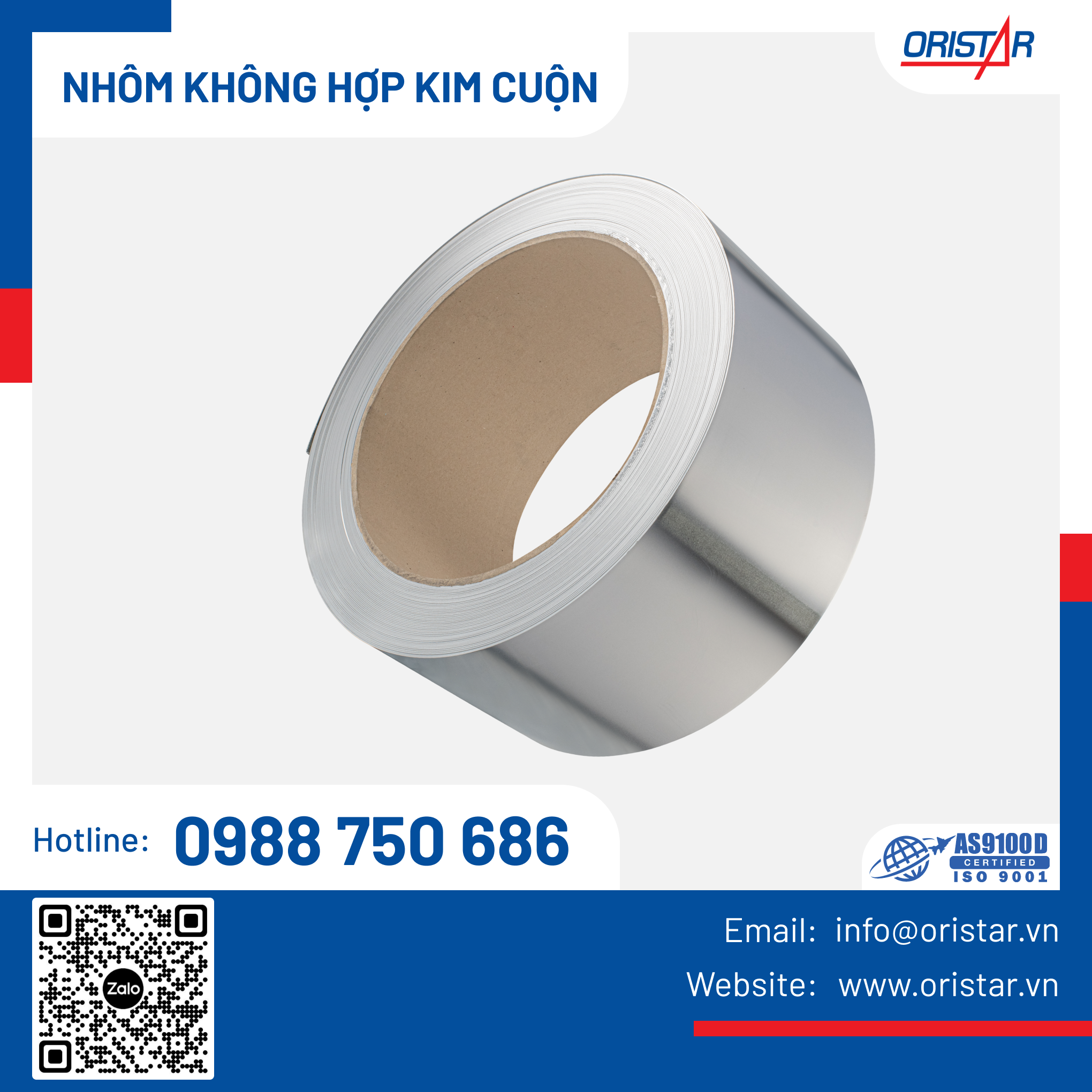 Nhôm không hợp kim cuộn - A1060
