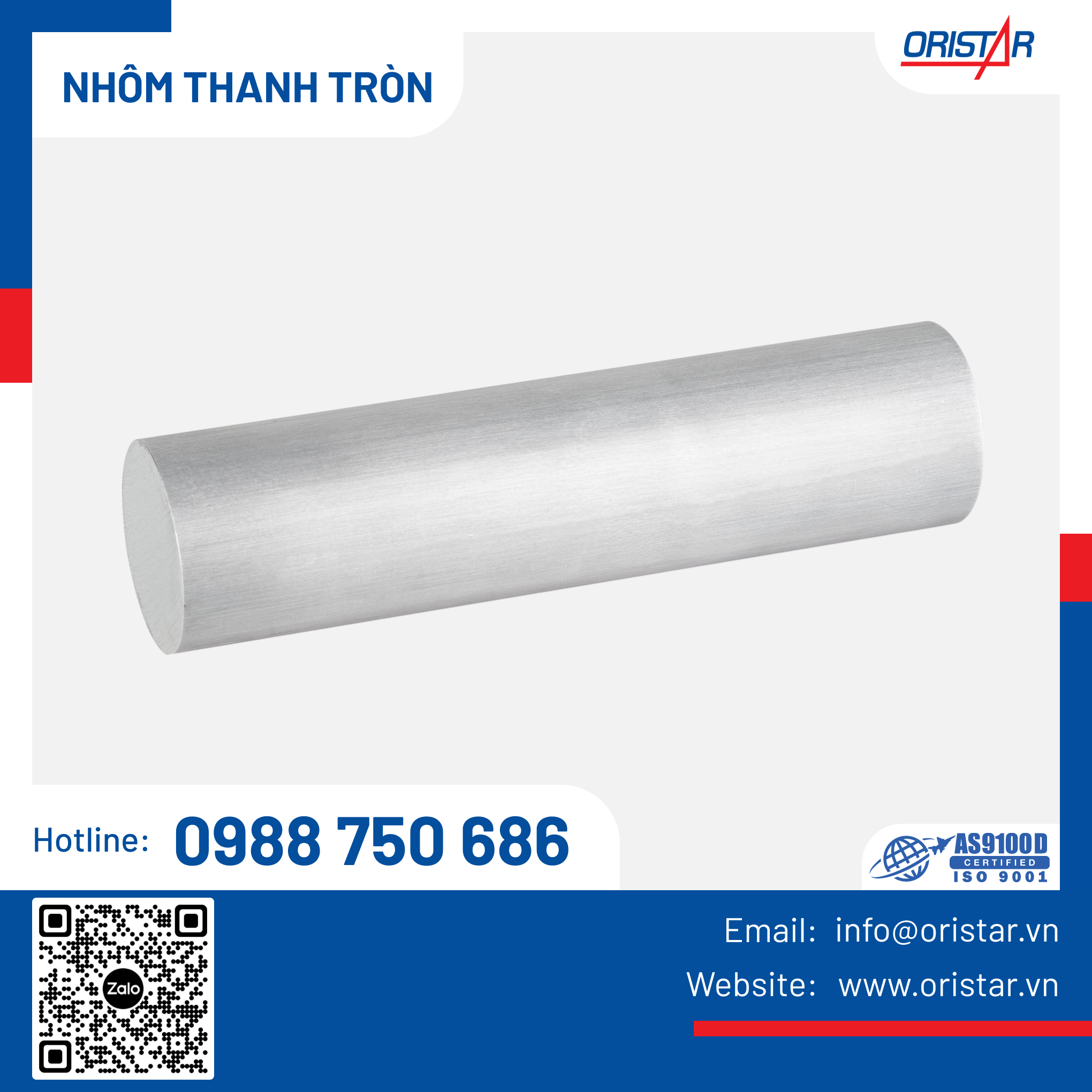 Nhôm hợp kim thanh tròn - A2017