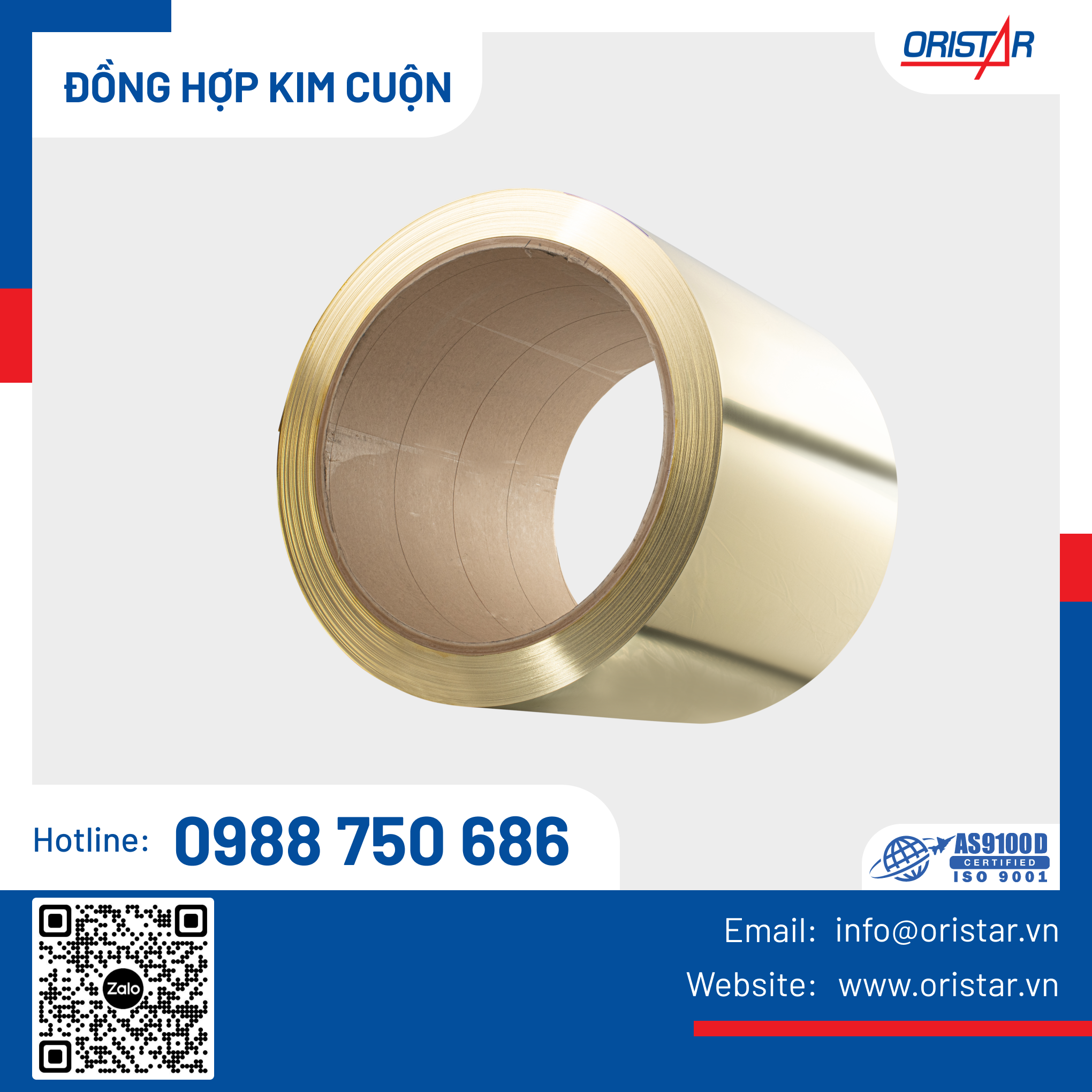 Đồng hợp kim cuộn - C2801