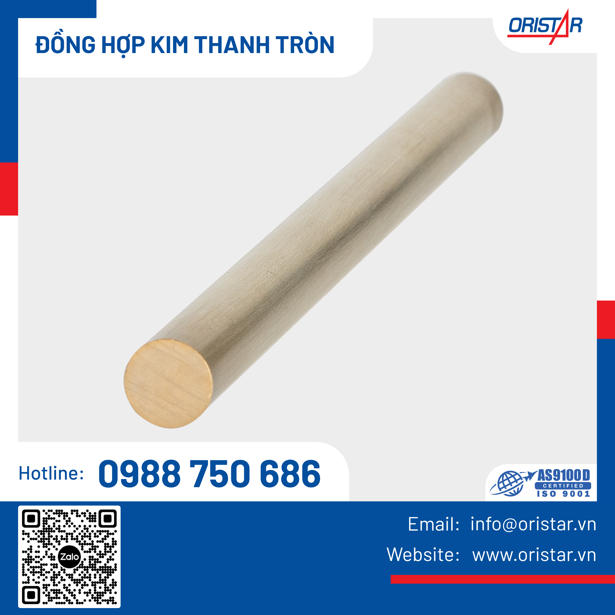Đồng hợp kim thanh tròn - C5191