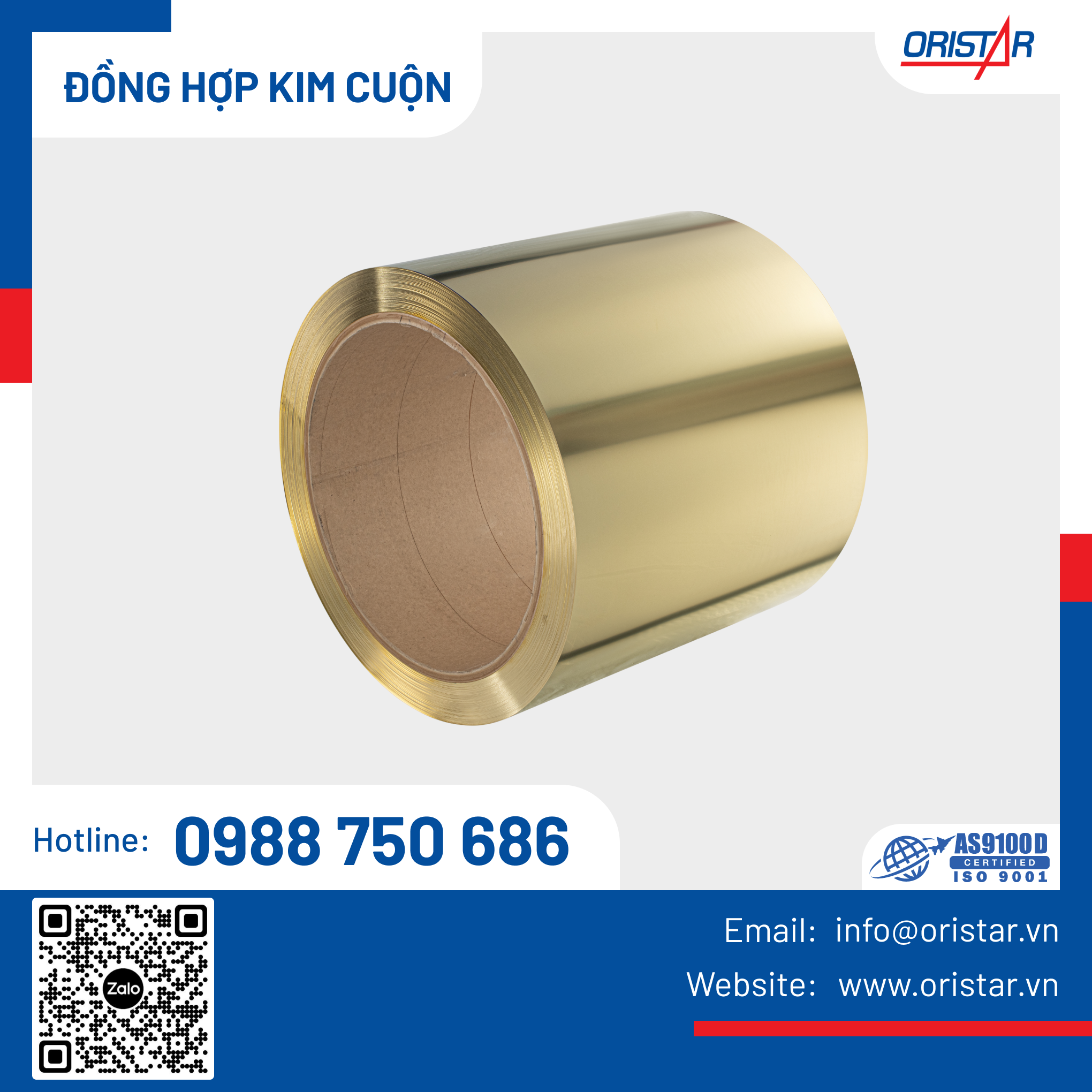 Đồng hợp kim cuộn mạ thiếc - C5191