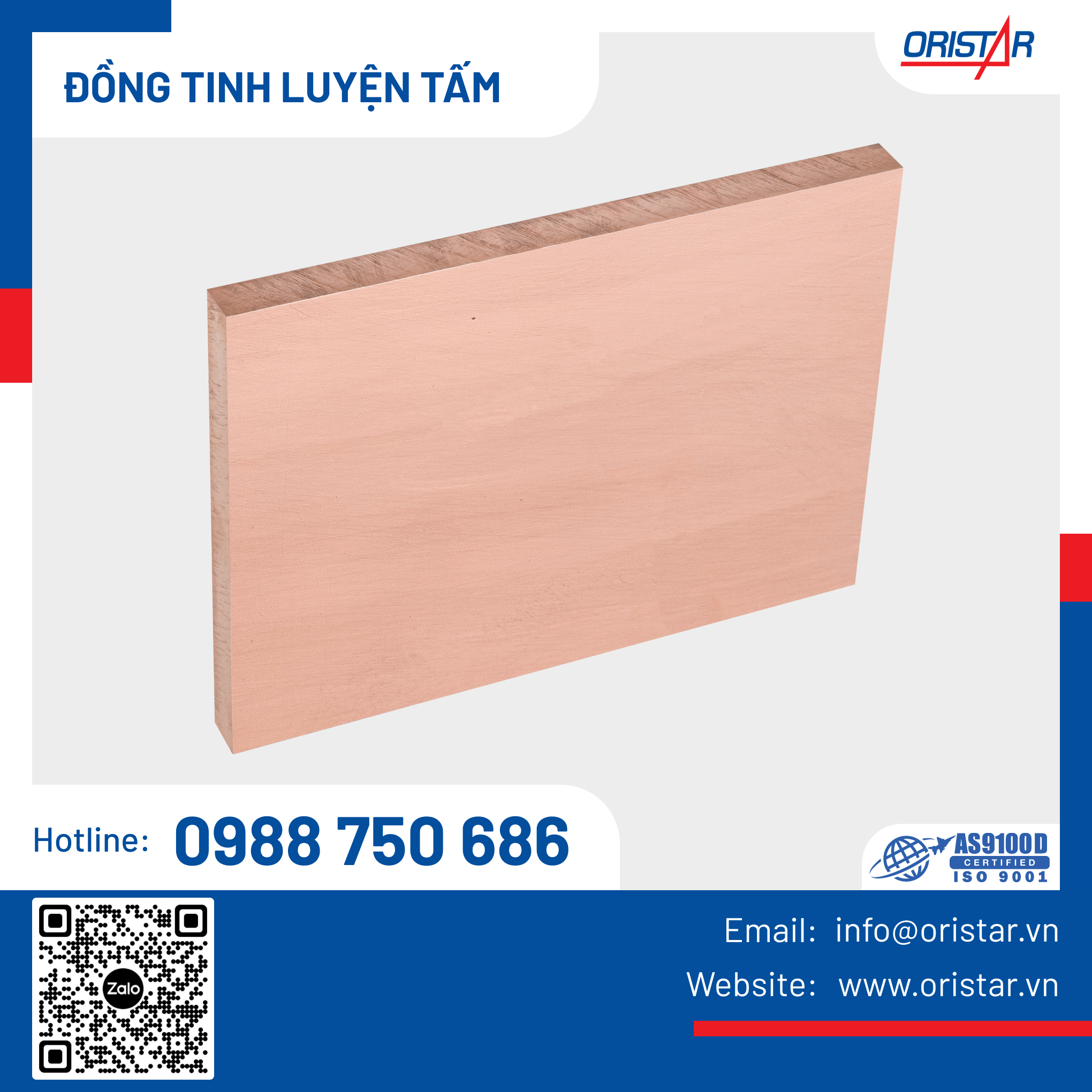 Đồng tinh luyện tấm - C1020