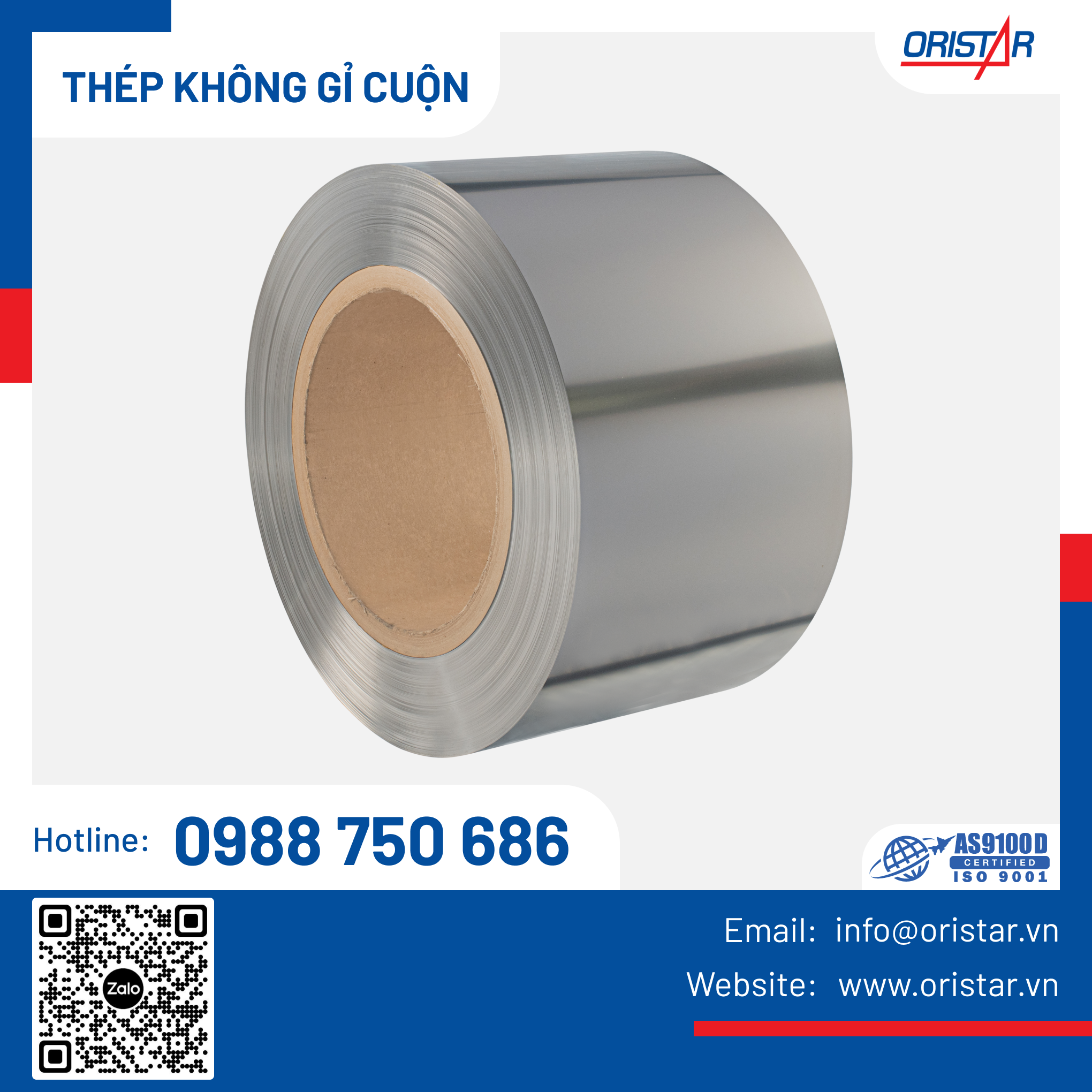 Thép không gỉ cuộn - SUS304