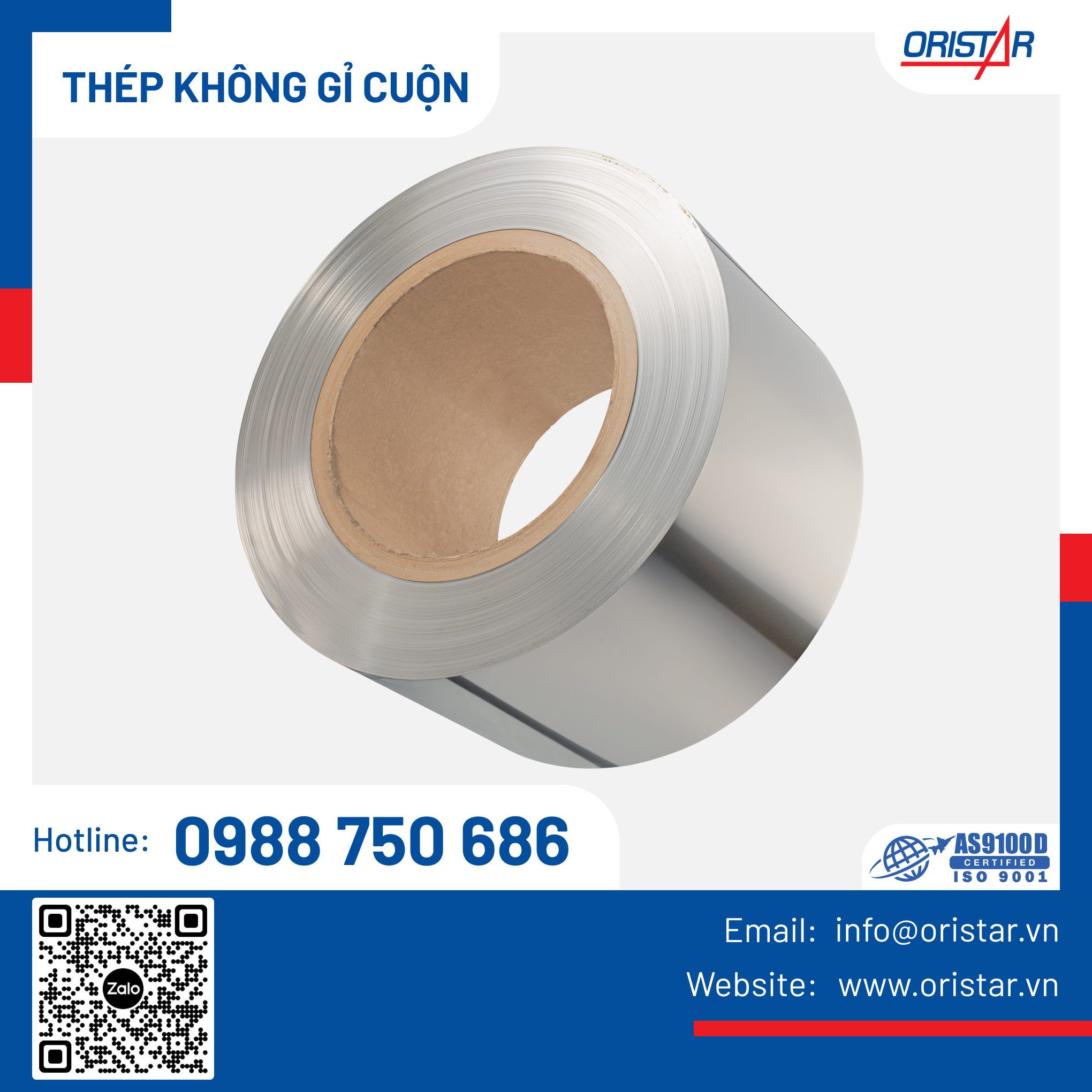 Thép không gỉ cuộn - SUS304