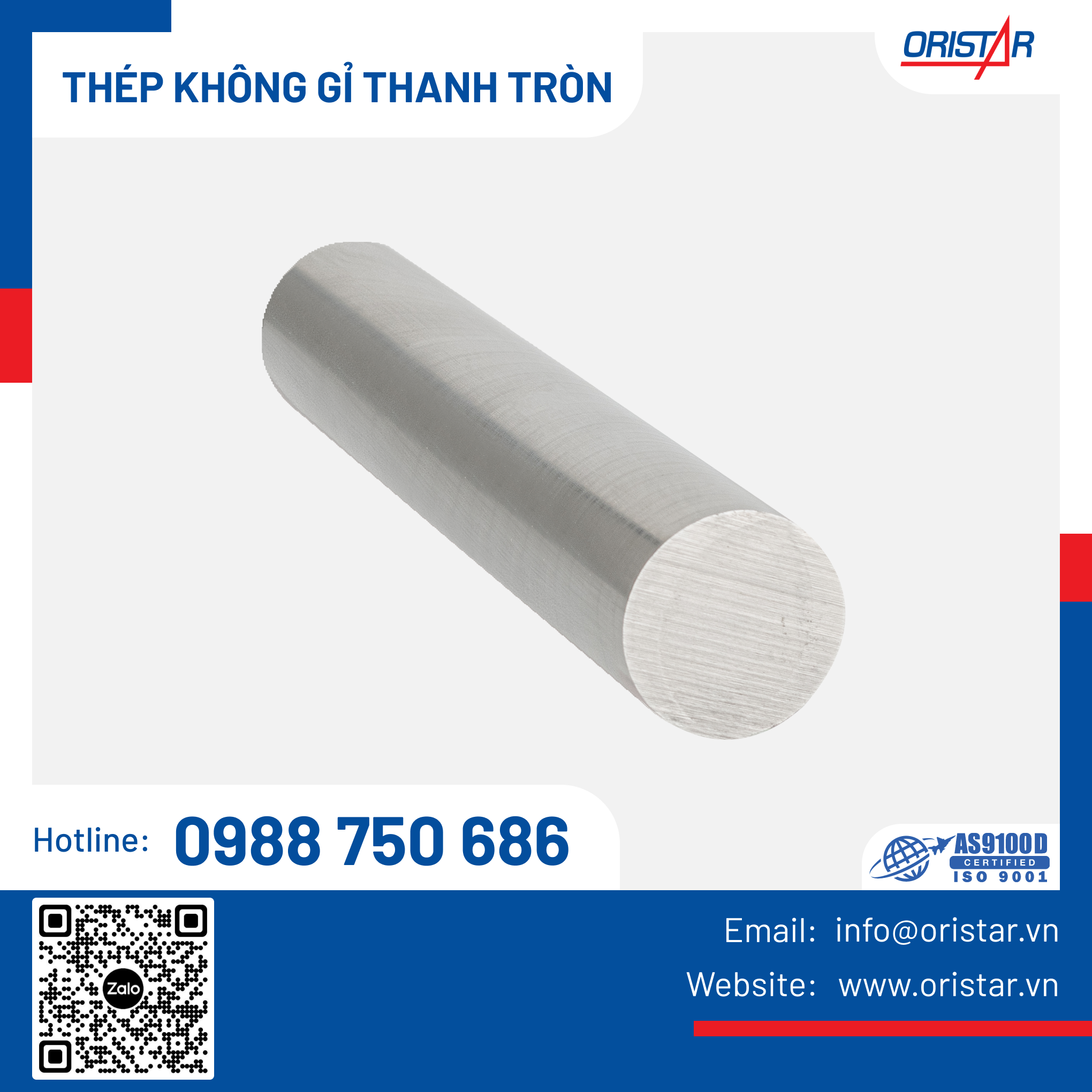 Thép không gỉ thanh tròn - SUS 316