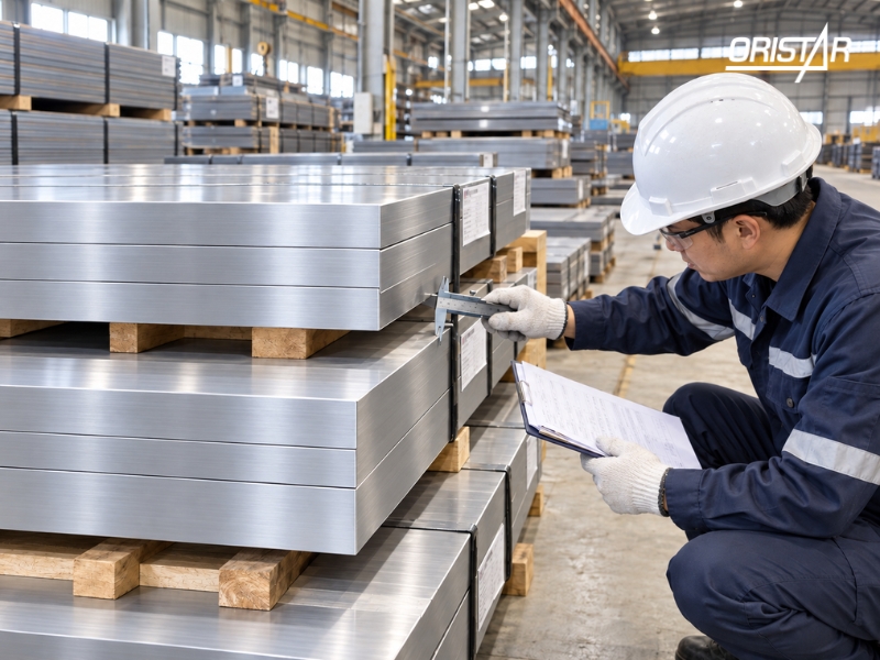 Th&eacute;p tấm đặc tại nh&agrave; m&aacute;y Oristar-1