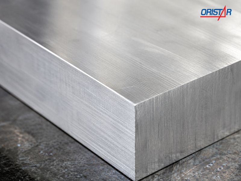 Cận cảnh bề mặt phôi nhôm 6061-T6