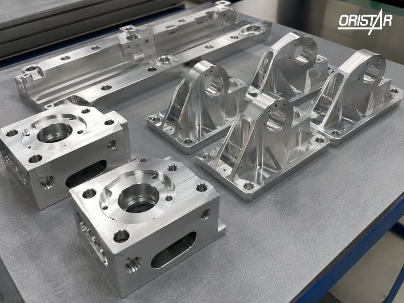 Chi tiết sau gia công nhôm 6061 T6